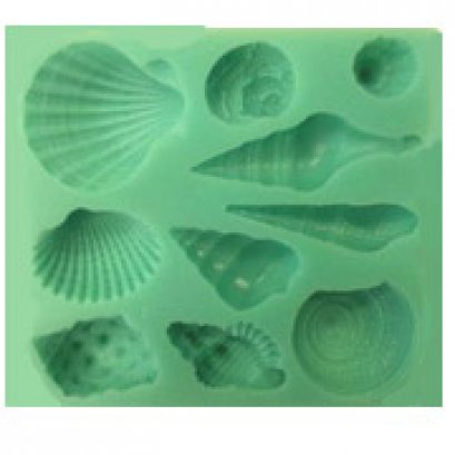 แม่พิมพ์ซิลิโคนรูปเปลือกหอยแบบต่างๆ