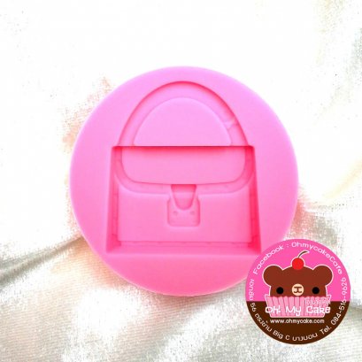 ซิลิโคนโมลรูปกระเป๋าเดี่ยว