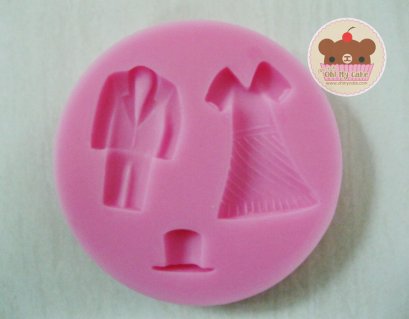 แม่พิมพ์ซิลิโคนรูปชุดเจ้าบ่าวเจ้าสาว