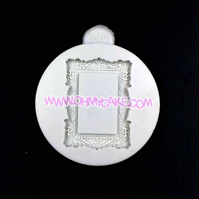 แม่พิมพ์ซิลิโคนกรอบรูปแบบวงสี่เหลี่ยม