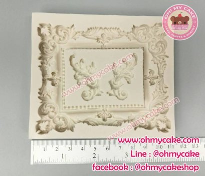 ซิลิโคนโมลกรอบรูปลายหลุย01