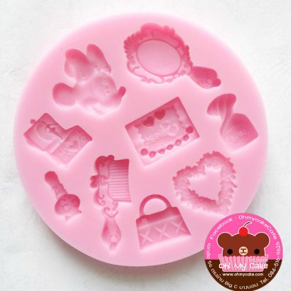 แม่พิมพ์ซิลิโคนรูปมินนี่และของตกแต่ง