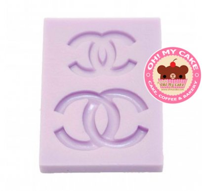 ซิลิโคนโมลรูปแบรนด์ชาแนล 2 ขนาด