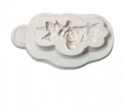 ซิลิโคนโมลดอกกุหลาบและใบ