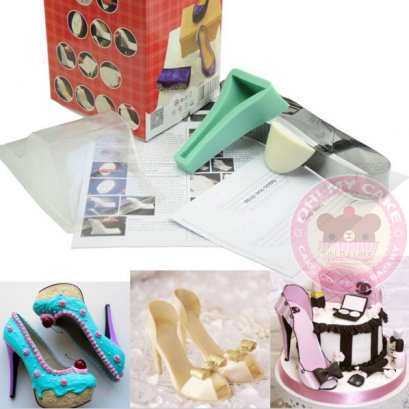 แม่พิมพ์ซิลิโคนรูปรองเท้าส้นสูง