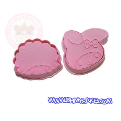 ตัวตัดรูปมายเมโลดี้กับเปียโน