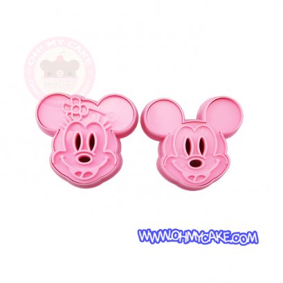 ตัวตัดรูปมิกกี้+มินนี่