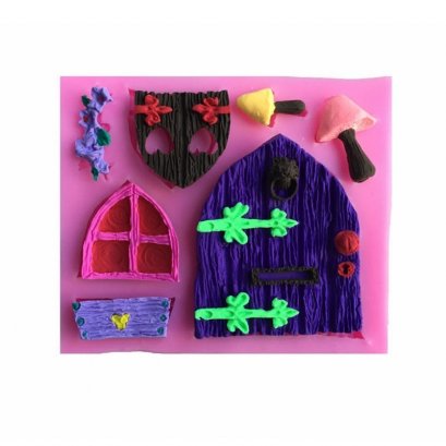 ซิลิโคนโมลประตูไม้