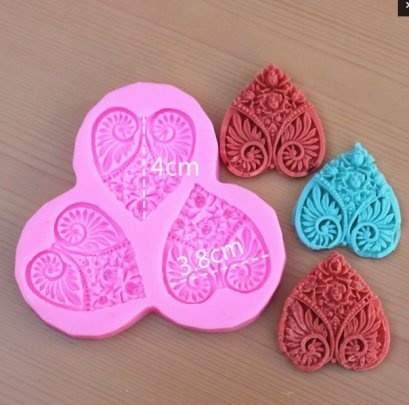 ซิลิโคนโมลหัวใจลายหลุย01