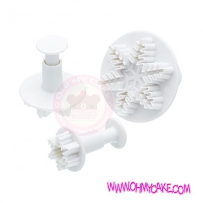 ตัวตัดสปริงรูปสโนว์เฟคแบบปลายแฉก