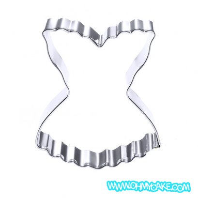 ตัวตัดสแตนเลสรูปกระโปรงสั้น