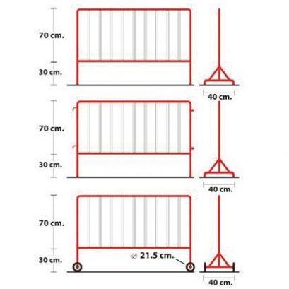 Traffic Steel Barrier