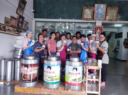 กรรมวิธีการผลิต #001 เพื่อให้ได้ไอศครีมกะทิ และไอศครีมนมสด ที่ดีที่สุด 16.10.61