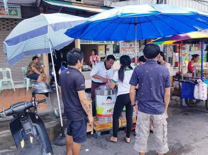 Dayicecream #0001 ตัวอย่างแฟรนไชส์ ไอศครีมกะทิสด เดย์ ไอศครีม ( ไอศครีมกะทิสด ไอศครีมรวมมิตร ไอศครีมโกโก้ โฮมเมด ที่ดีที่สุด ) ภาพร้าน สาขากังบ๊วย 15.10.61