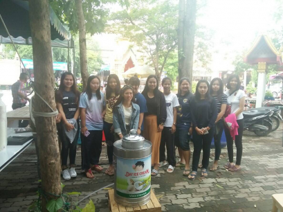 Dayicecream #0006 ส่งไอศครีมเลี้ยง งานทอดกฐิน วัดห้วยจระเข้ จ.นครปฐม ^ ^