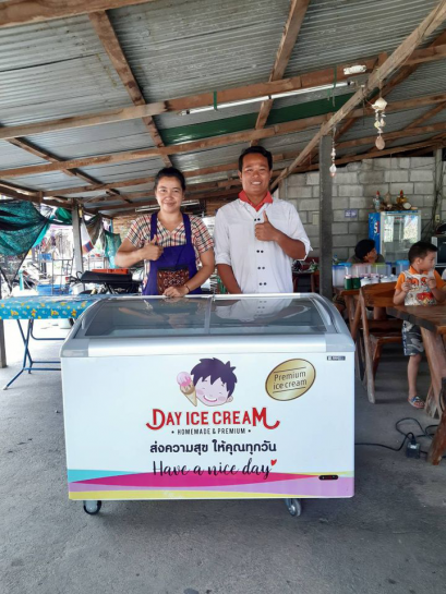 Dayicecream #0067 สาขา ร้านข้าวแกงบ้านรถไฟกานนะจ๊ะบุรี