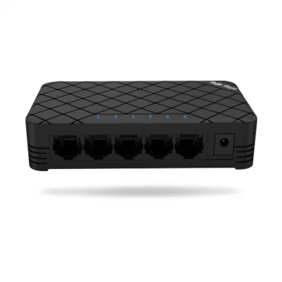 SWITCH RUIJIE RG-ES05G 5 PORTS GIGABIT UNMANAGED SWITCH, 5 GIGABIT RJ45 PORTS (BLACK)