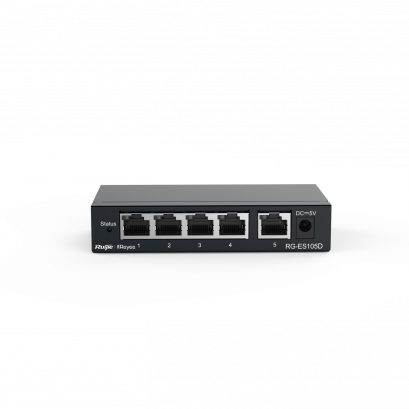 Ruijie Reyee  Switch LAN Gigabit Unmanaged Switch 5 Port 10/100M รุ่น RG-ES105D