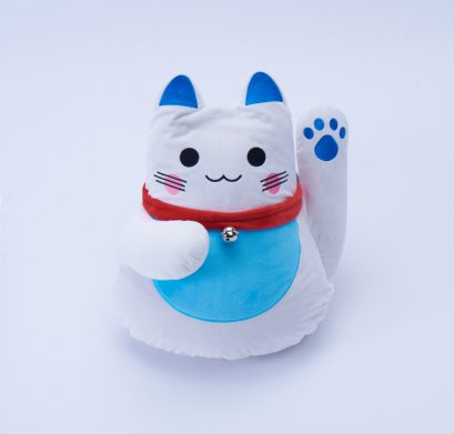 หมอนอิงตุ๊กตาแมวเนโกะ (หมิงหมิง)