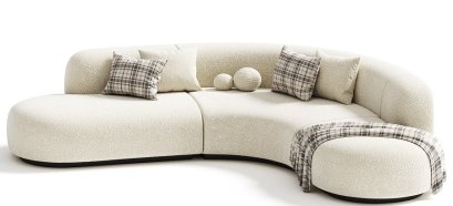 โซฟาโค้ง