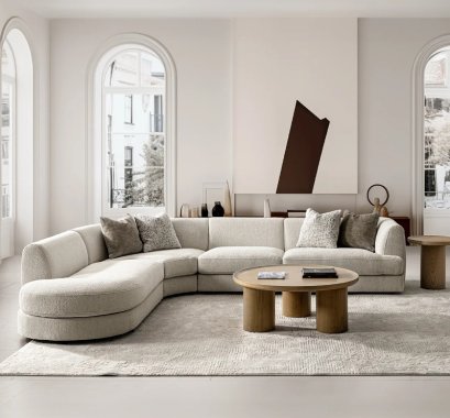 ชุดโซฟาโค้ง