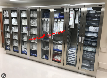 ตู้คุรุภัณฑ์สแตนเลส ตู้สแตนเลสเก็บอุปกรณ์แพทย์