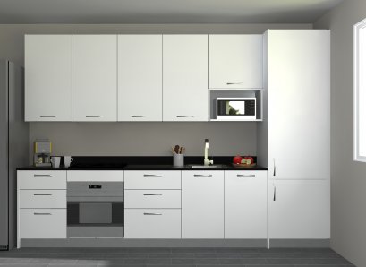 Kitchen set  W320, size 320 cm. (White)