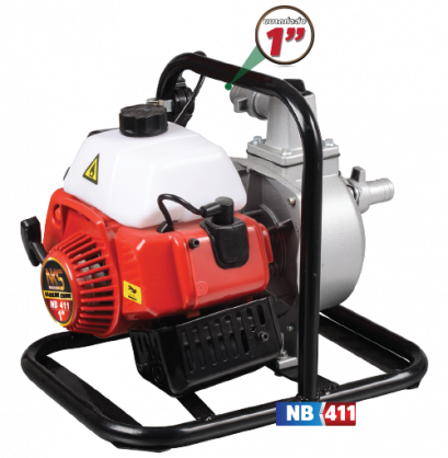 GASOLINE ENGINE WITH WATER PUMP Model NB411 (1")