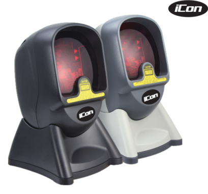 เครื่องอ่านบาร์โค้ด แบบตั้งโต๊ะ iCon-IC2500-OMNI Directional Barcode Scanner