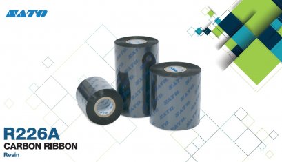 Ribbon SATO รุ่น R226A Carbon Ribbon ชนิด Resin