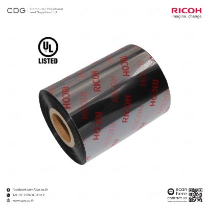 Ricoh B125CS Resin Ribbon Barcode and Label printing