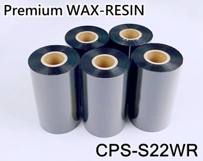 Thermal Transfer Ribbon Premium  WAX-RESIN CPS-S22WR
