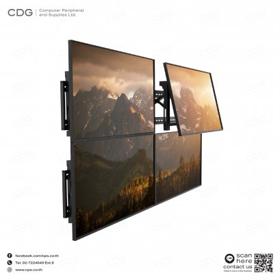 ป้ายโฆษณาดิจิตอล Digital Signage LED HL8000 (Video Wall)
