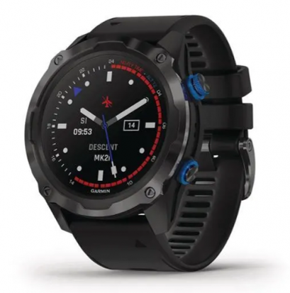 Garmin Descent Mk2i Titanium Carbon Gray DLC with Black Band