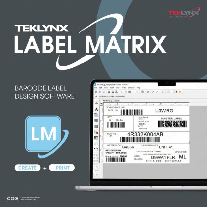 TEKLYNX LABEL MATRIX Label Design Software Solution