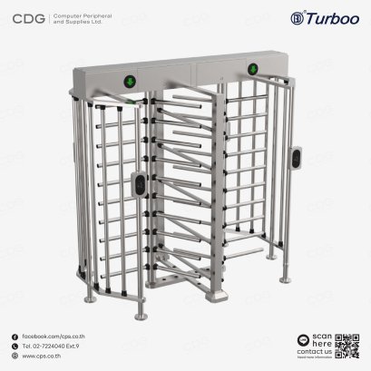 ประตูหมุน Full Height Turnstile Gate G537-2