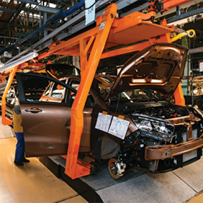 Line Printer Printronix เครื่องพิมพ์เอกสารใบสั่งผลิต (WIP Sheets)