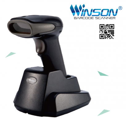 เครื่องอ่านบาร์โค้ดไร้สาย Winson WNI-6023BV