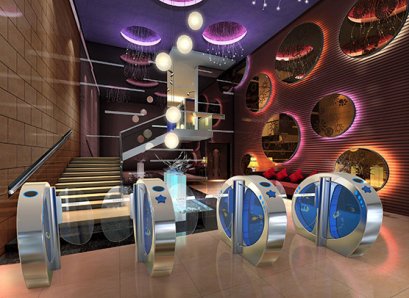 Aesthetic Turnstile ประตูอัตโนมัติแบบพรีเมี่ยม