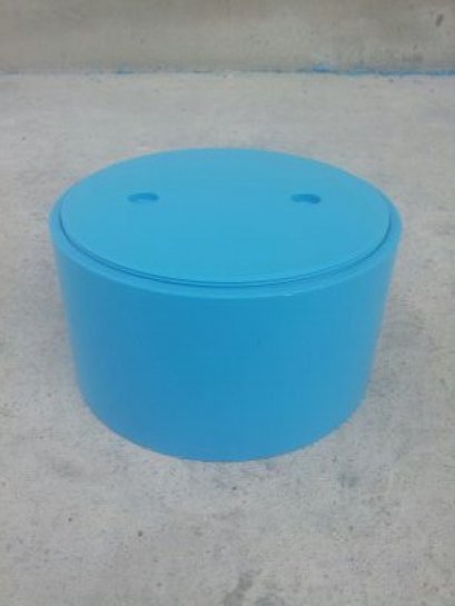 คลีนเอาท์ ฝาพีวีซี มือทำ