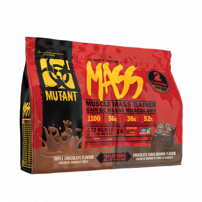 Mutant Mass Muscle Weight Gainer - 6 LB Dual Chambe ซื้อ 1 ได้ถึง 2 รสชาติ