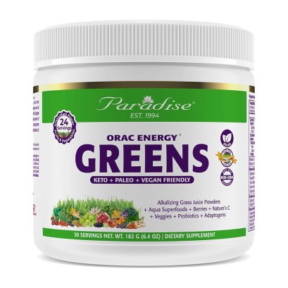 Paradise, ORAC Energy Greens Powder