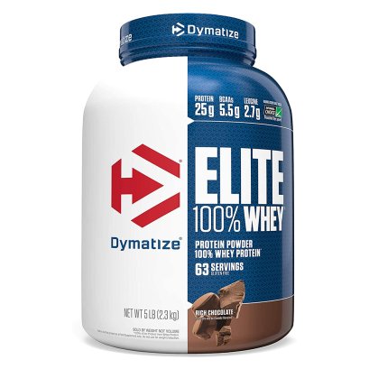 Dymatize Nutrition Elite 100% Whey  - Whey Protein 5 Lbs.