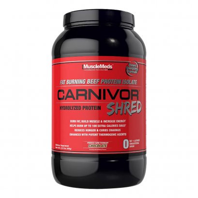 MuscleMeds Carnivor Shred Fat Burning Hydrolized Beef Protein Isolate - 2 Lbs