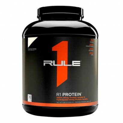 Rule 1 R1 Whey Protein Isolate 5 lbs  - 76 Servings
