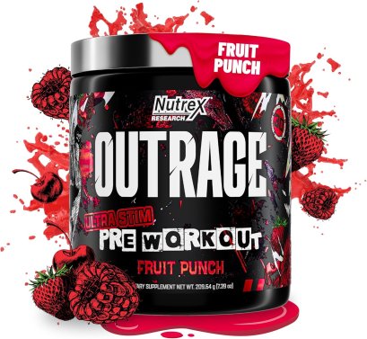 Nutrex Research Outrage Ultra HIGH STIM Pre-Workout - 30 Servings