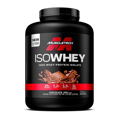 MUSCLETECH ISO WHEY Whey Protein Isolate - 5 lbs | 72 Servings