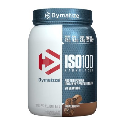 DYMATIZE Nutrition ISO100 Whey isolate 100%  - 1.4 Lbs