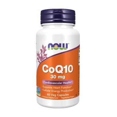 Now Foods Coenzym CoQ10 30 mg - 60 Veg Capsules