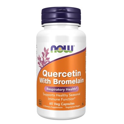 Now Foods - Quercetin with Pineapple Powder (60 Veg Capsules)